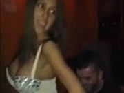 SH Bosnia gadis nakal Maca lap menari dengan puting slip
