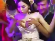 Chinese Charity Boobs Squeeze