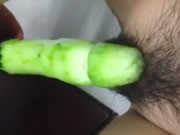 Indoesian Girl Masturbation Use Cucumber