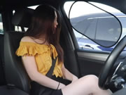Gadis Korea Masturbasi di Mobilnya