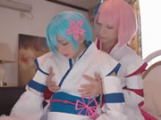 CSCT-005 Miku Abeno dan Rika Mari Lesbians